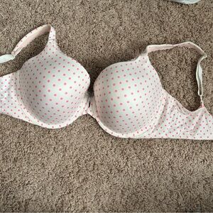 Victoria's Secret Pink Polka Dot Bra